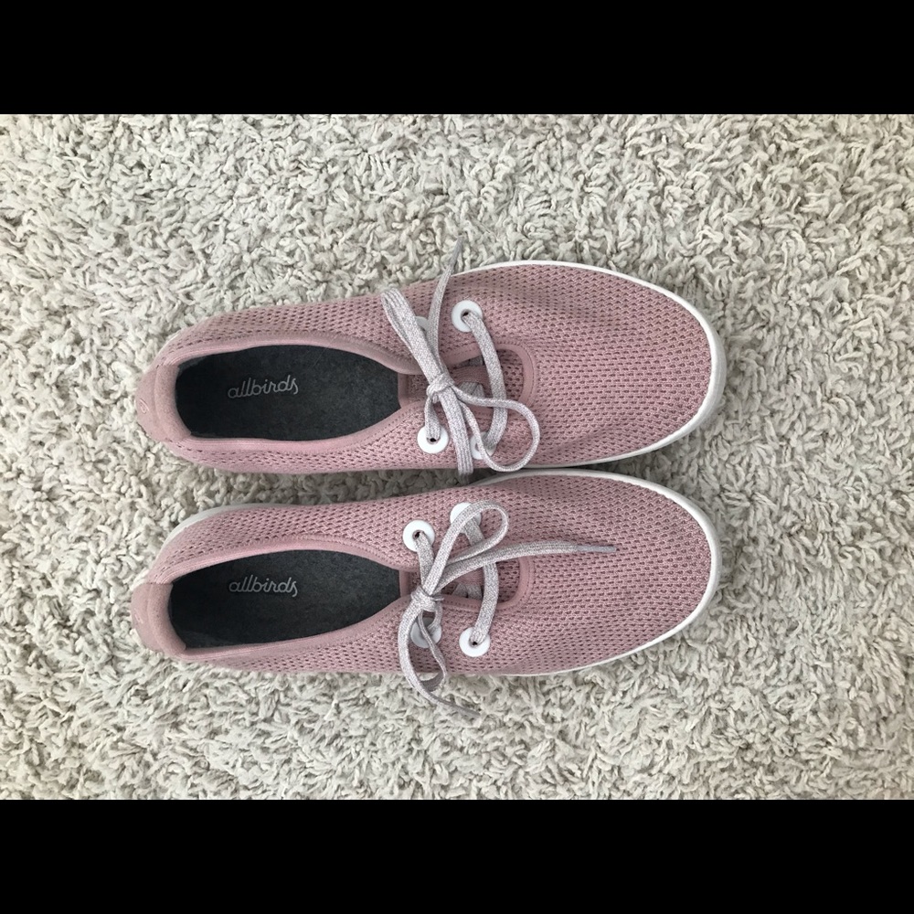 allbirds Tree Skippers in Blush Pink